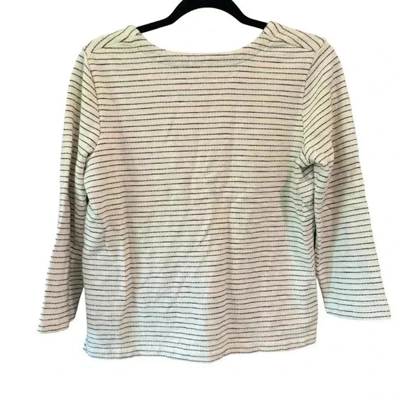 Madewell Striped Lace-Up Top - Picture 8 of 13